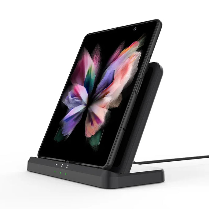 3 in 1 Wireless Charger Stand for Samsung Galaxy S24 S23 Ultra Note Qi