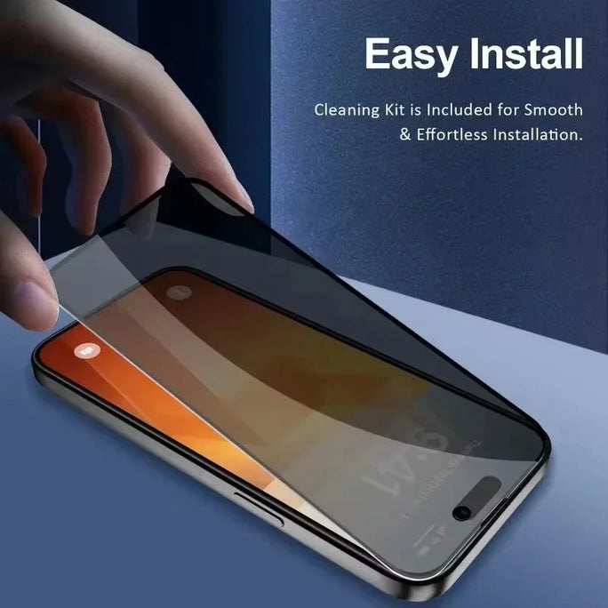 5 Anti-Spy Privacy Screen Protectors for iPhone – Compatible with iPhone 11 to 15 Pro Max