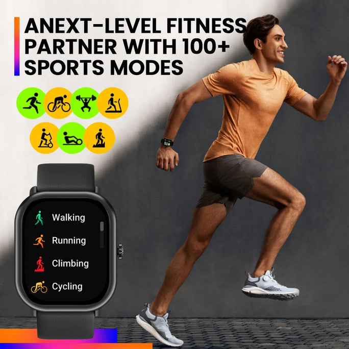 Zeblaze Voice Calling Smart Watch Ultra-big HD AMOLED Screen