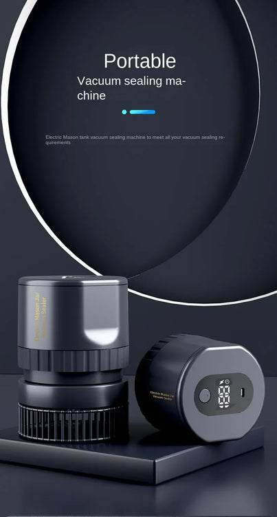 Electric Mason Jar Vacuum Sealer Kit