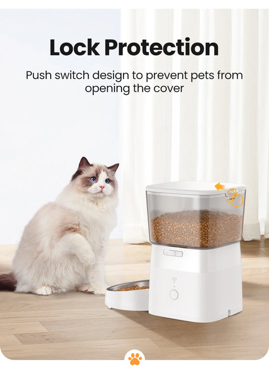 Dog Feeder Automatic Smart Pet Food
