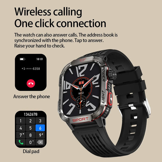 Smartwatch Men Bluetooth