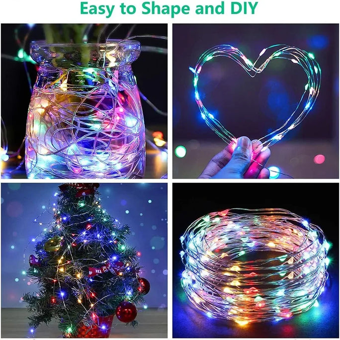 LED Curtain String Lights Fairy
