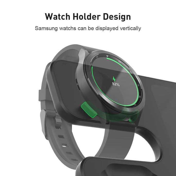 3 in 1 Wireless Charger Stand for Samsung Galaxy S24 S23 Ultra Note Qi