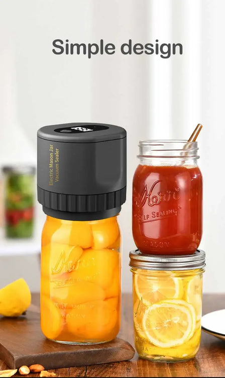Electric Mason Jar Vacuum Sealer Kit