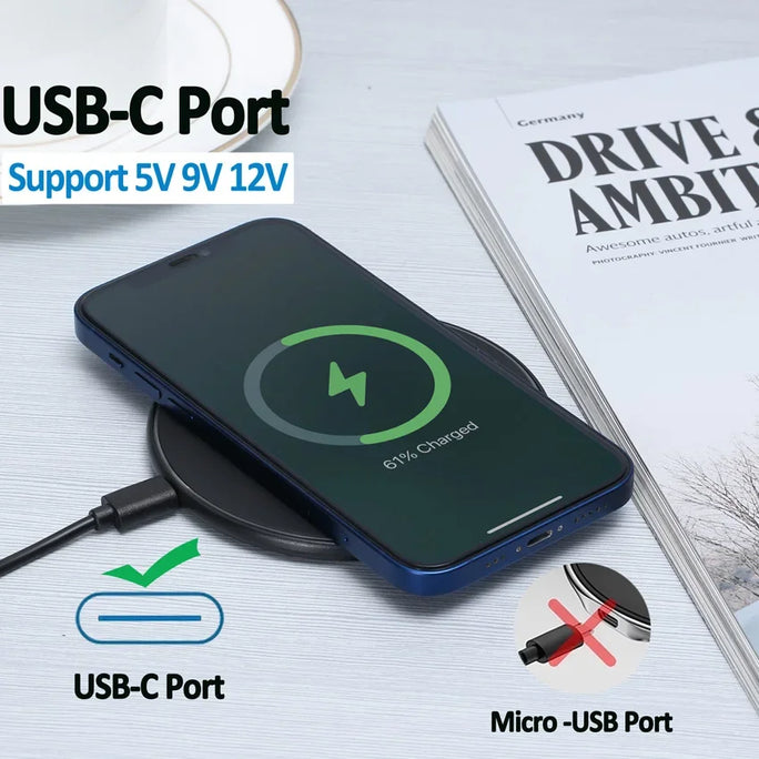 Wireless Charger USB C
