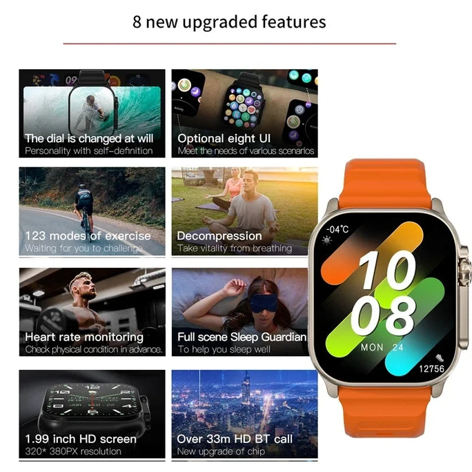 Ultra 2 Smart Watch  Bluetooth