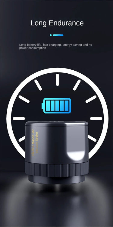 Electric Mason Jar Vacuum Sealer Kit