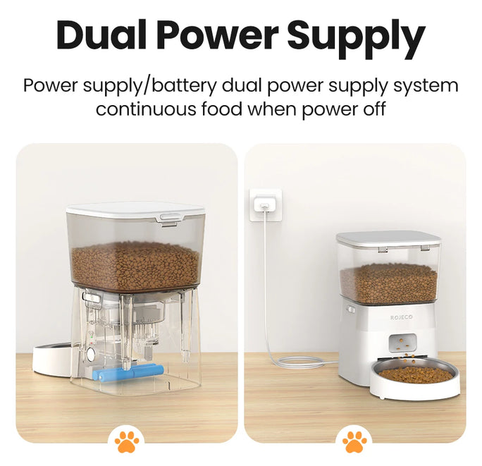 Dog Feeder Automatic Smart Pet Food