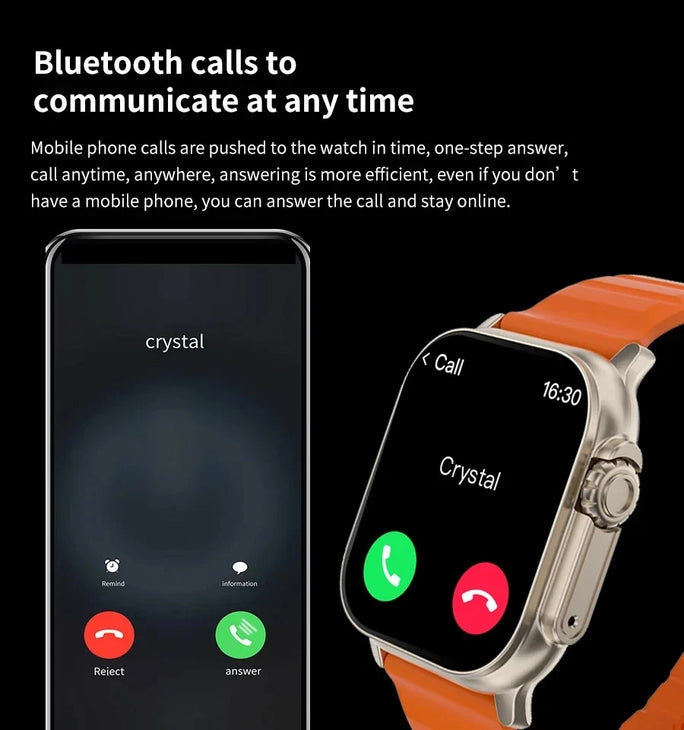 Ultra 2 Smart Watch  Bluetooth