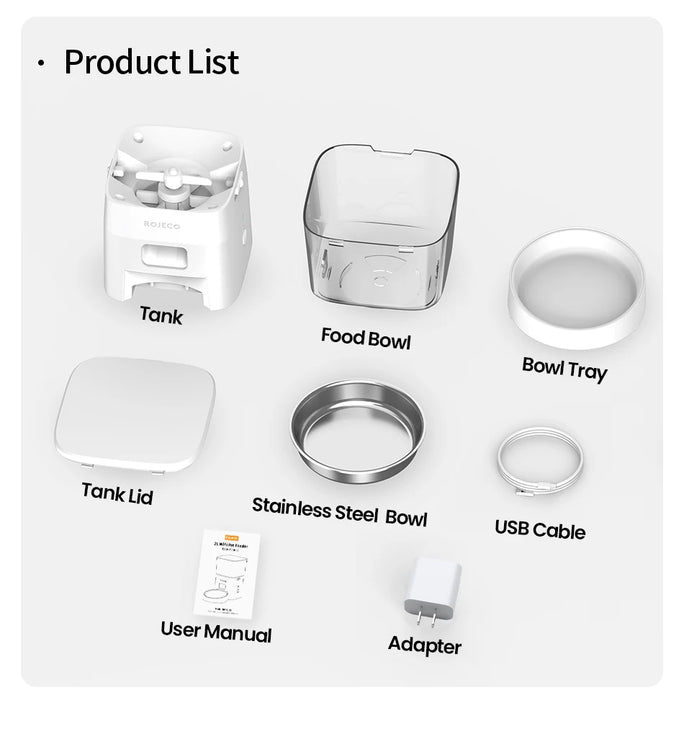 Dog Feeder Automatic Smart Pet Food