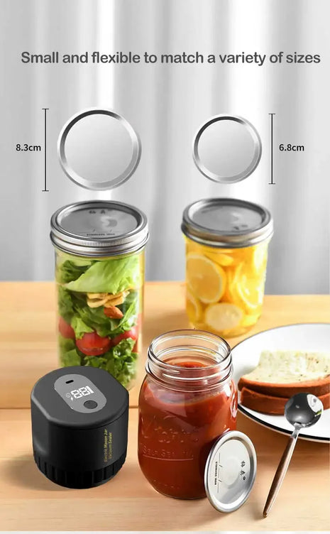 Electric Mason Jar Vacuum Sealer Kit
