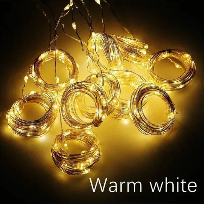 LED Curtain String Lights Fairy