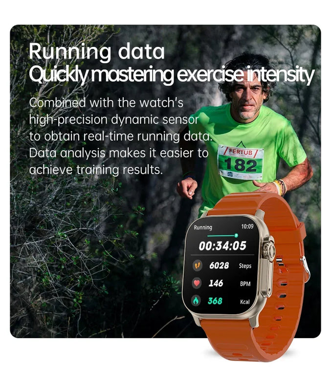 Ultra 2 Smart Watch  Bluetooth