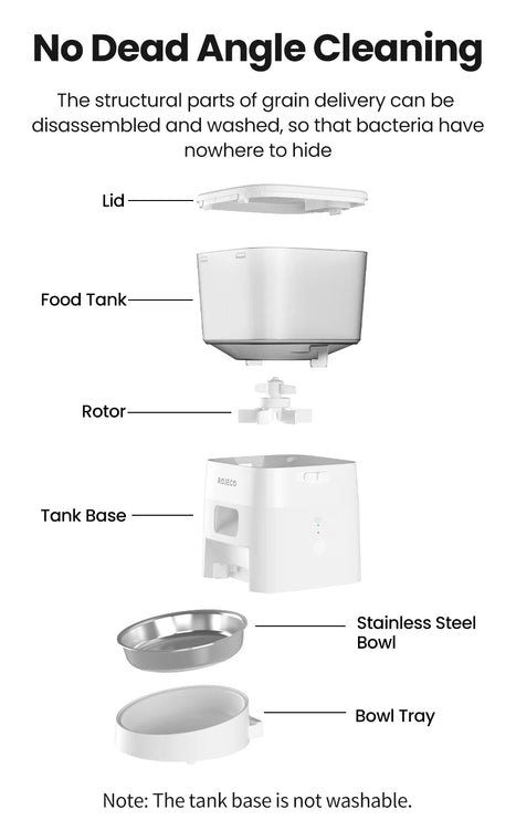 Dog Feeder Automatic Smart Pet Food
