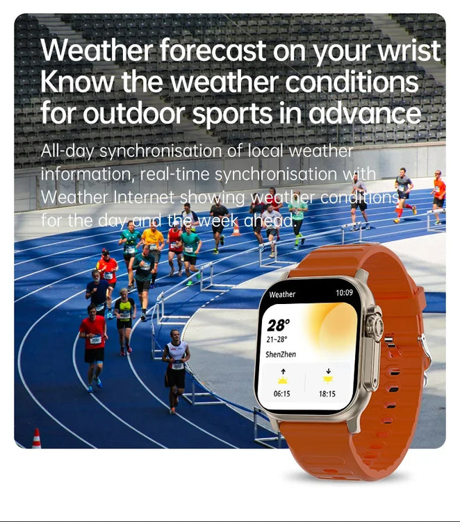 Ultra 2 Smart Watch  Bluetooth