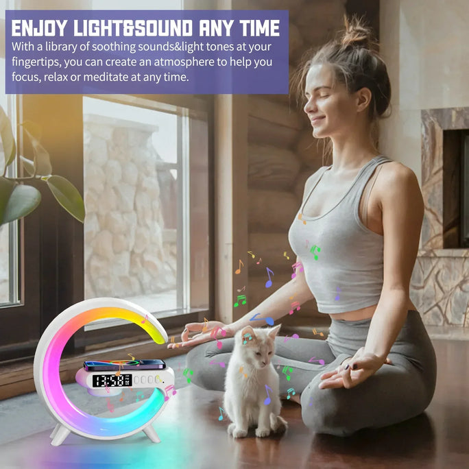 Multifunction Wireless Charger Stand Pad