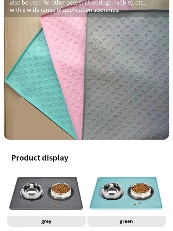 Pet Placemat Nonspill Waterproof Pet Mat