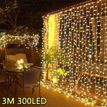 LED Curtain String Lights Fairy