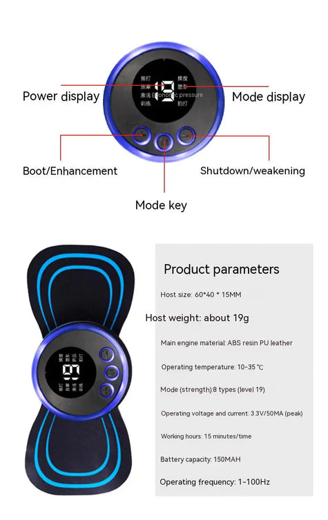 Multifunctional Pulse Massage Sticker
