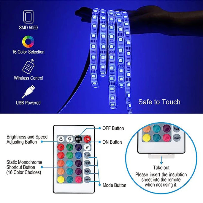 Led USB Strip Light 5M