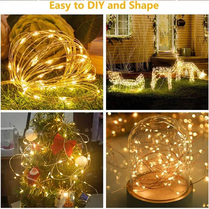 LED Curtain String Lights Fairy