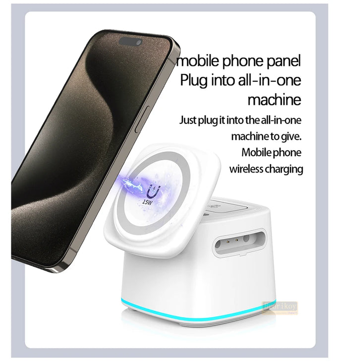 Magnetic Wireless Charger 3 in 1 for Apple Device