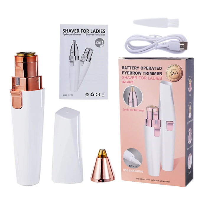 2 IN 1 Rechargeable Epilator Electric