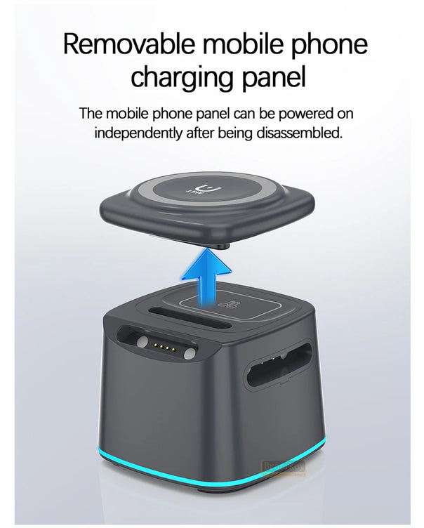 Magnetic Wireless Charger 3 in 1 for Apple Device