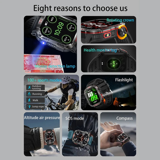 Smartwatch Men Bluetooth
