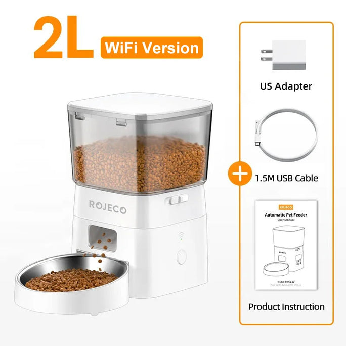 Dog Feeder Automatic Smart Pet Food